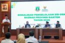 Achmad Dimyati Natakusumah menyampaikan sambutan dan arahan pada acara Sosialisasi Pengelolaan Zakat, Infak, dan Sedekah (ZIS) serta Dana Sosial Keagamaan Lainnya