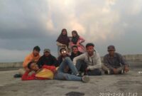Sesi foto bersama setelah pengambilan take terakhir ( Dokumentasi Pribadi)