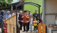 Peresmian program Pelatihan Pengembangan Edu-Wisata berbasis Circular Economy di Kebun Ayu Jiwa, Bangunjiwo yang juga dihadiri oleh tim pengabdi dari UMY, anggota DPRD Bantul, dan dukuh