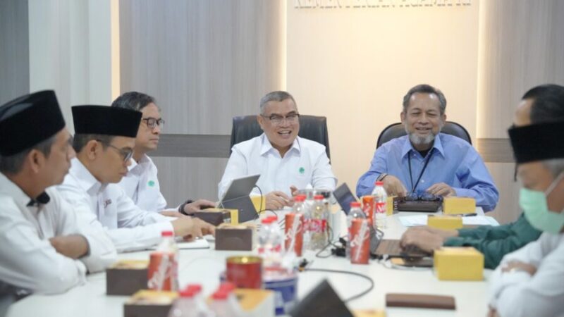 Rapat Pembahasan Rencana Aksi Stranas PK pada Kementerian Agama Tahun 2027–2028 di Jakarta, Kamis (1/10/2026). (Humas Kemenag)